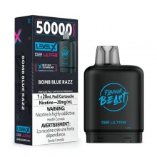 Level X Ultra Bomb Blue Razz 50k 20mg